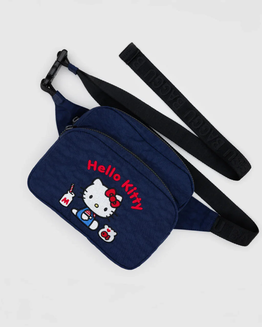 Image of Fanny Pack - Embroidered Hello Kitty Milkshake