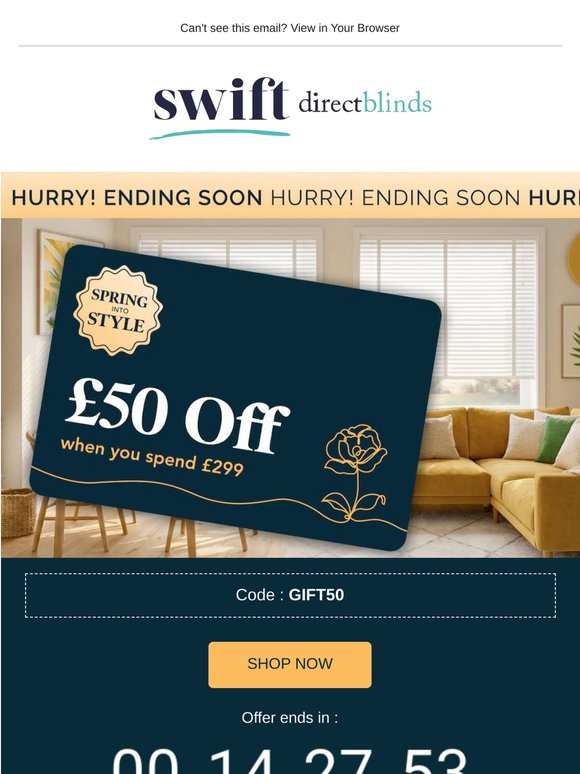 Your extended discount ends midnight!