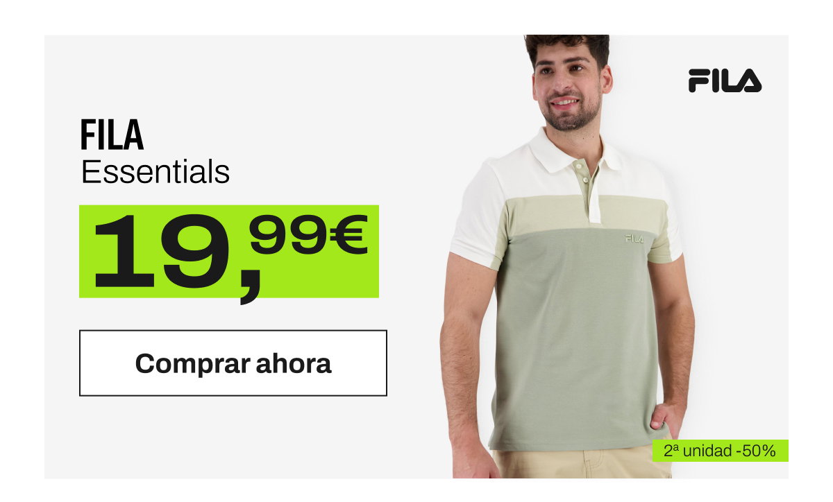 Polo FILA Essentials botón comprar ahora