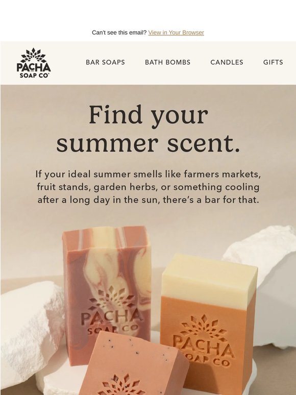 Summer scents have arrived ☀️