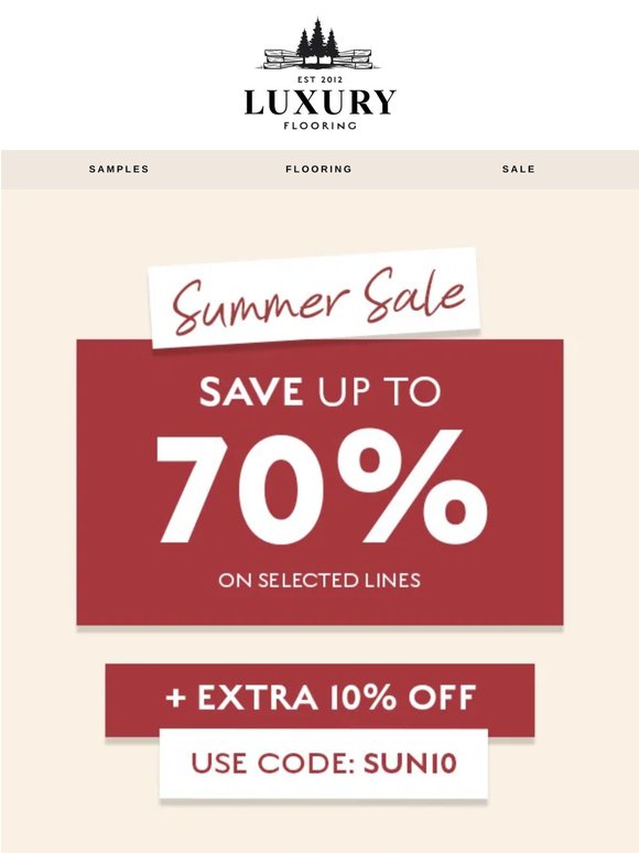LIVE: Summer Sale 🌞