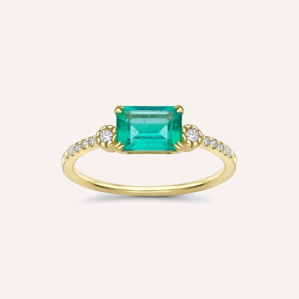 Betony Emerald Ring