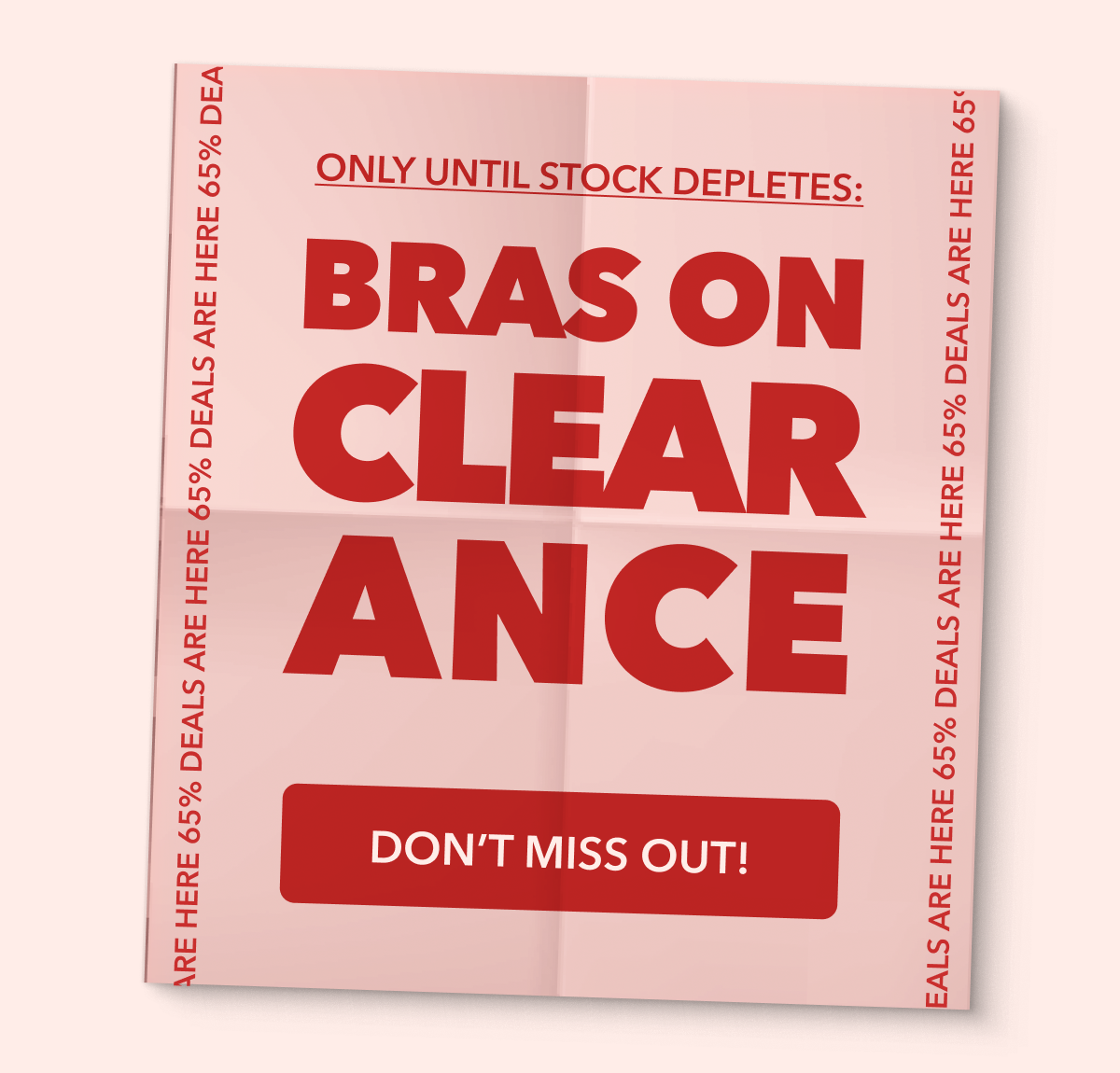 BRAS ON CLEARANCE