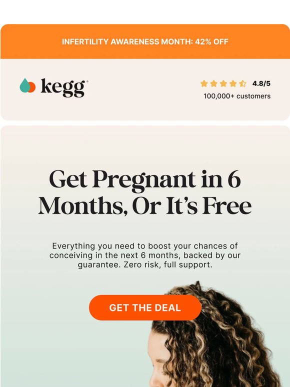Infertility Awareness Month: Here’s 42% Off 🧡
