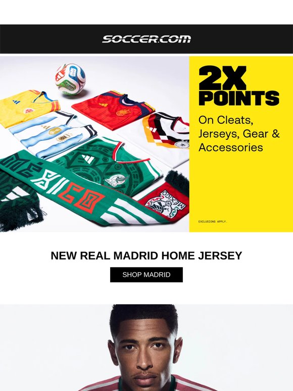 NEW Real Madrid Home Jerseys 👕✨