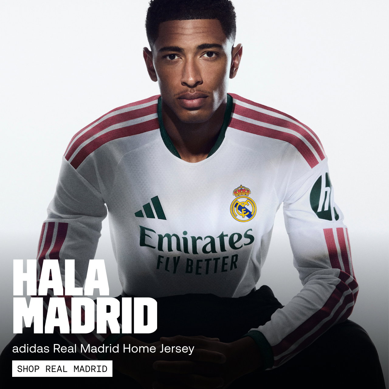 NEW adidas Real Madrid Home Jersey