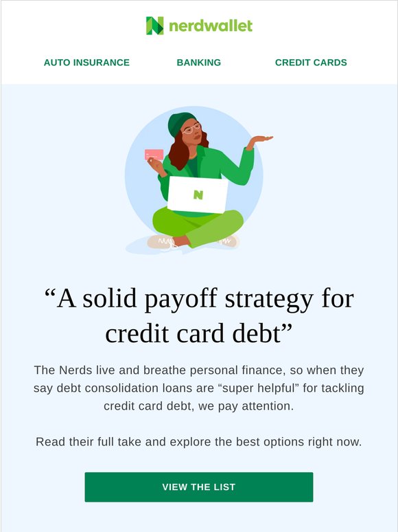 Your debt has an exit strategy