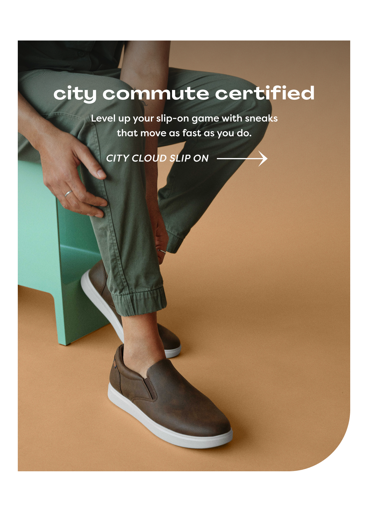 City Commute Certified // Level Up Your Slip-on Game With Sneaks That Move As Fast As You Do. | City Cloud Slip On