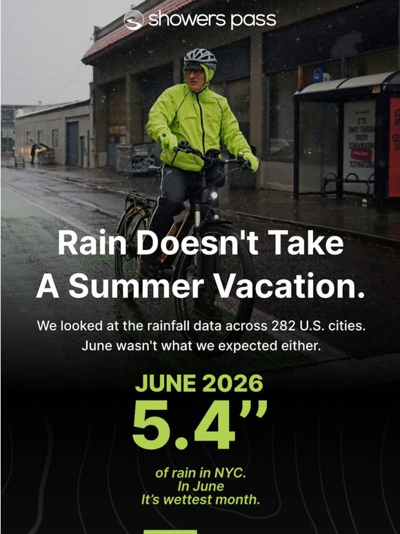 Rain Doesn't Check The Calendar