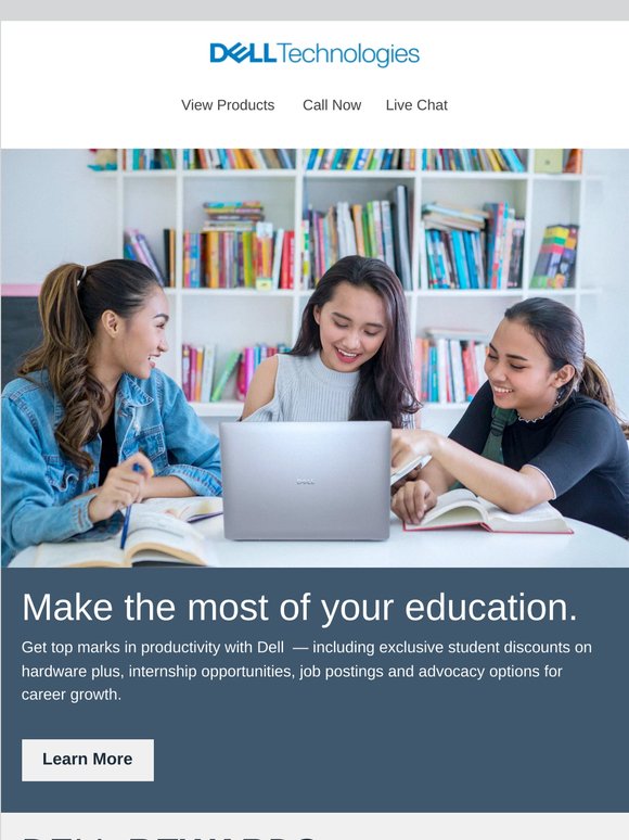 Student savings start here.