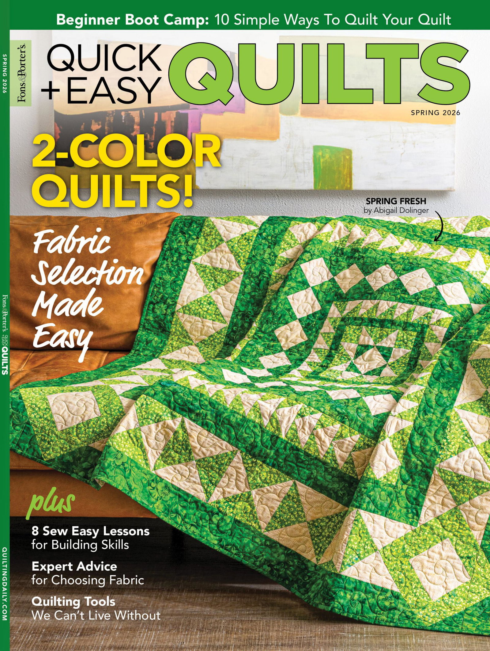 Quick + Easy Quilts Spring 2026 Digital Edition