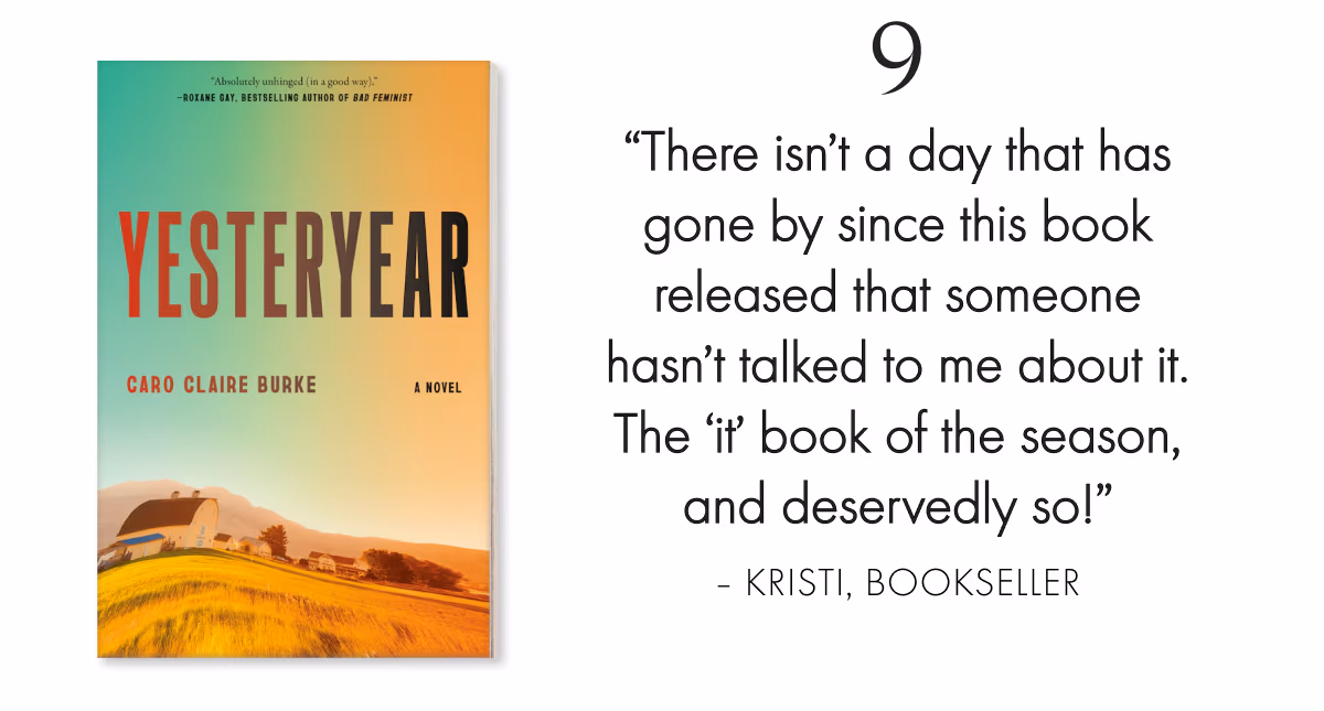 There isn't a day that has gone by since this book released that someone hasn't talked to me about it. The 'if book of the season, and deservedly sol