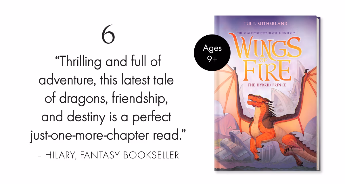 Thrilling and full of adventure, this latest tale of dragons, friendship, and destiny is a perfect just-one-more-chapter read.