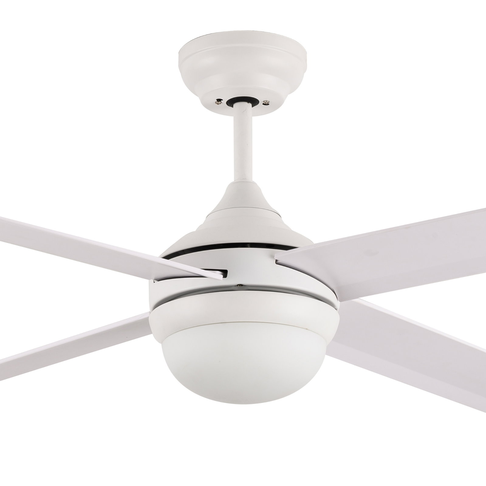 Revelair Albany 48" 1200mm 4 Blade Ceiling Fan With E27 Light - White