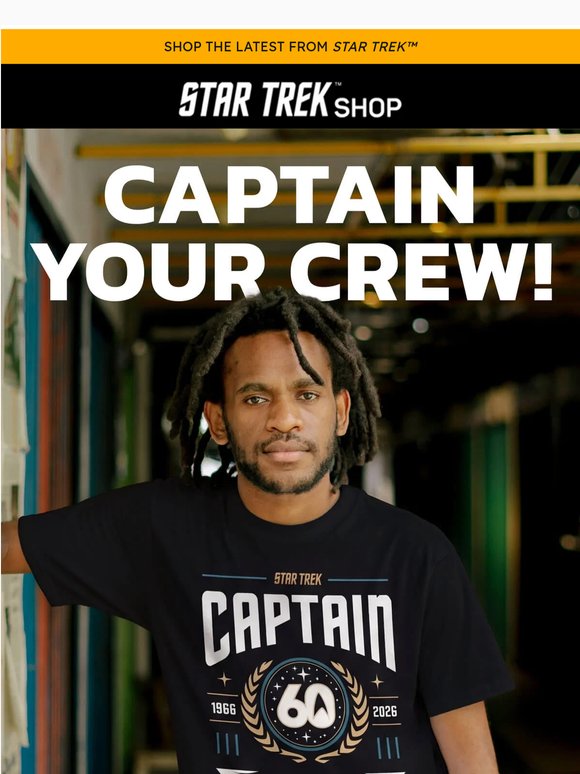 New Arrivals: Shop Personalized Captain Gear!