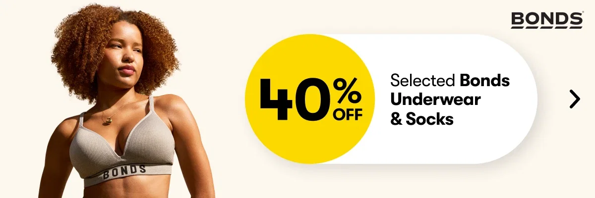 40% OFF Selected Bonds Underwear & Socks