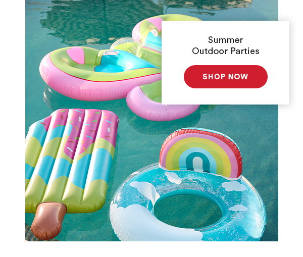 Summer Outdoor Parties Shop Now