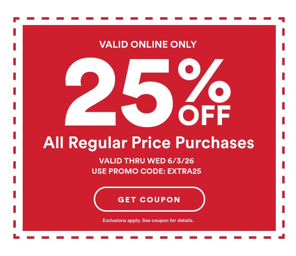 Coupon shown - Click here to get your coupon - Exclusions apply. See coupon for details.