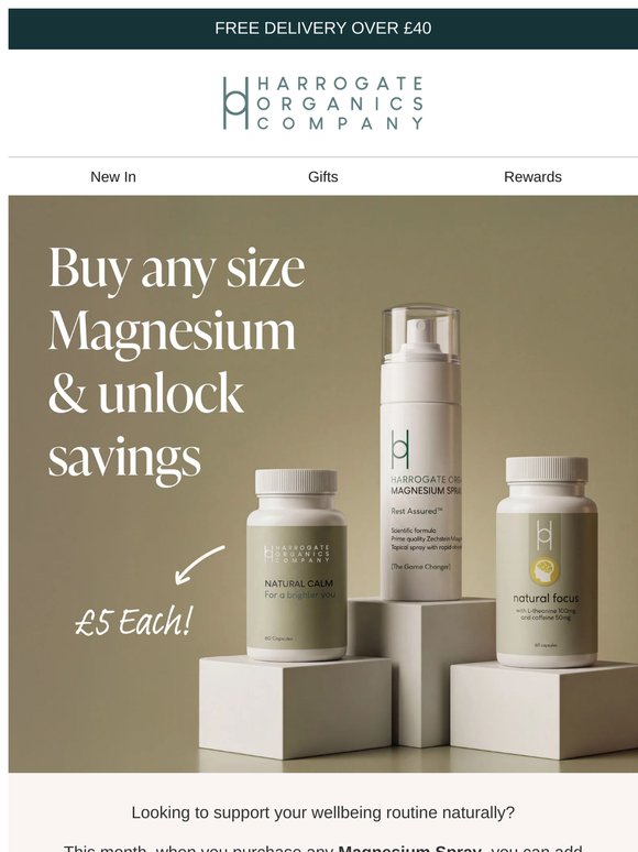 Grab Your Magnesium Spray Offer Now!