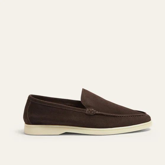 XANDER BROWN SUEDE LOAFER