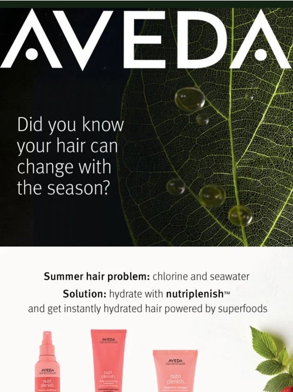 Did you know your hair can change with the season?