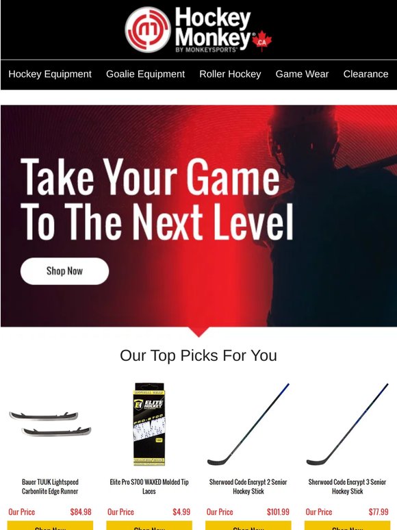 🥅 Score big with our top-rated hockey gear!