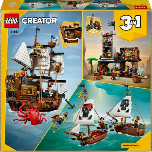 Конструктор LEGO Creator Культовий піратський корабель