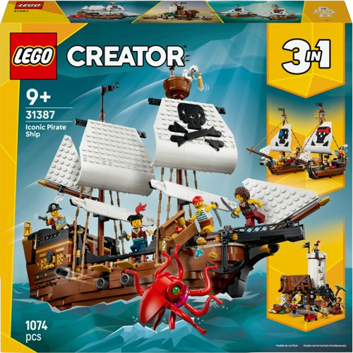 Конструктор LEGO Creator Культовий піратський корабель
