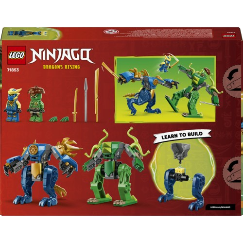 Конструктор LEGO NINJAGO Битва робота дракона Джея