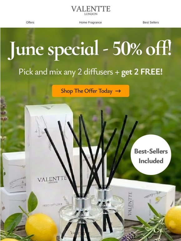 Hello June! Hello 50% off 🥰
