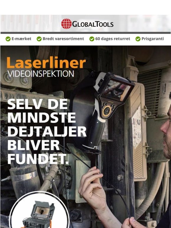Se det, du ellers ikke kan se – professionelle inspektionskameraer