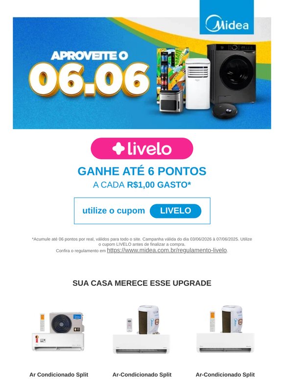 Segurar essa oferta Livelo até o 06.06? Impossível 😅
