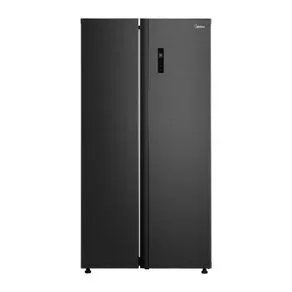 Geladeira Side by Side 511L Inverter Preta Conectada Midea MD-RS710FGD281 - 127v