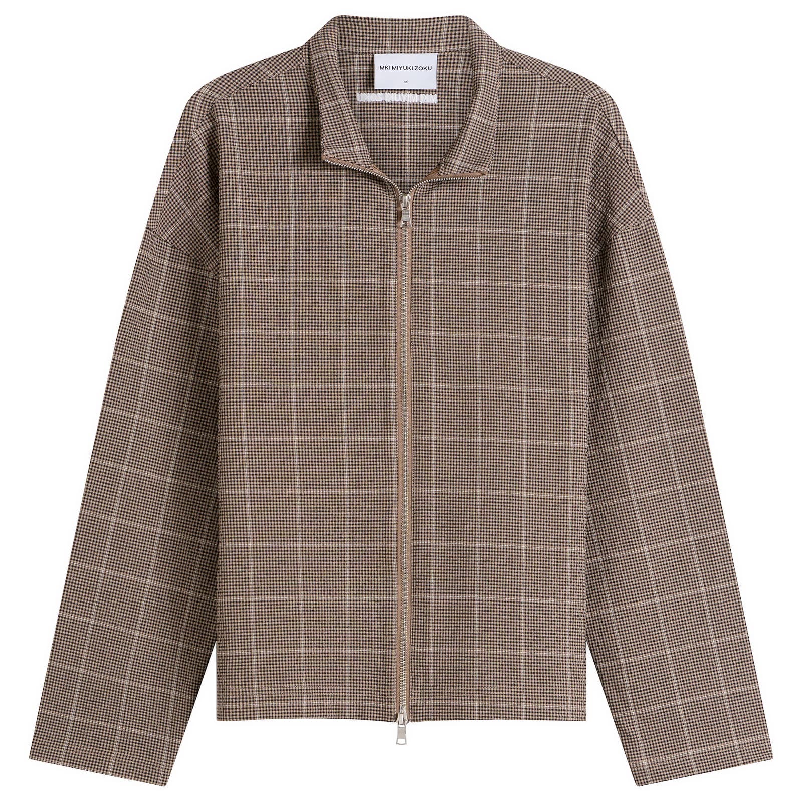 MKI Seersucker Check Track Jacket