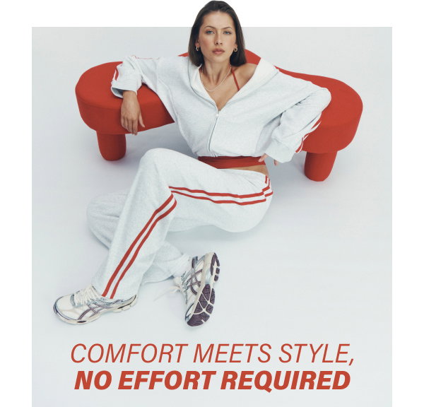Comfort meets style, no effort required.