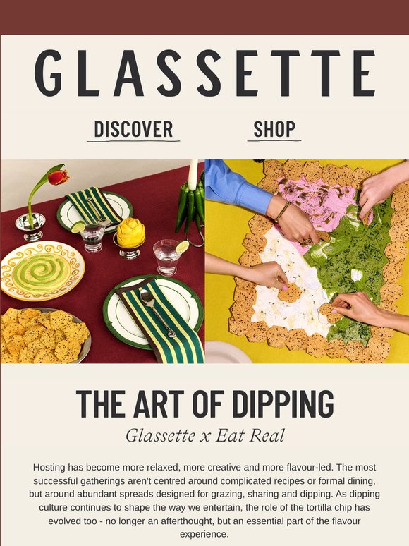 THE ART OF DIPPING WITH EAT REAL