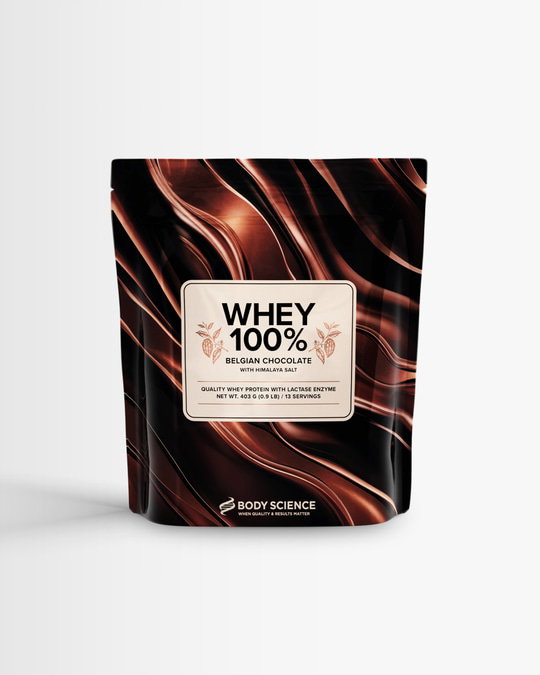 Body Science Whey 100% - 400 g Belgian Chocolate 400 g