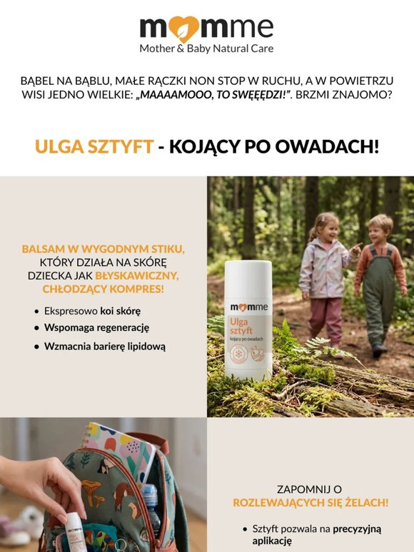 Leśne przygody bez dramatów i swędzenia. 🍃
