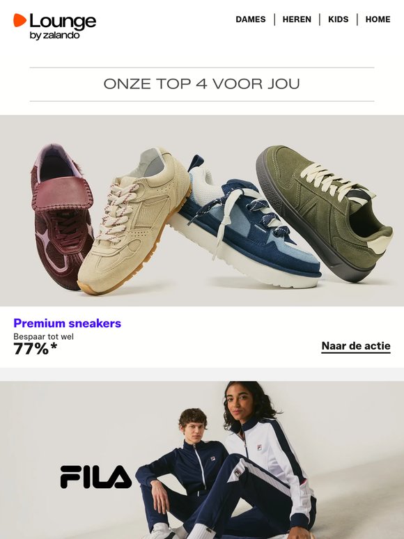 Geox, Fila & Tefal staan voor je klaar