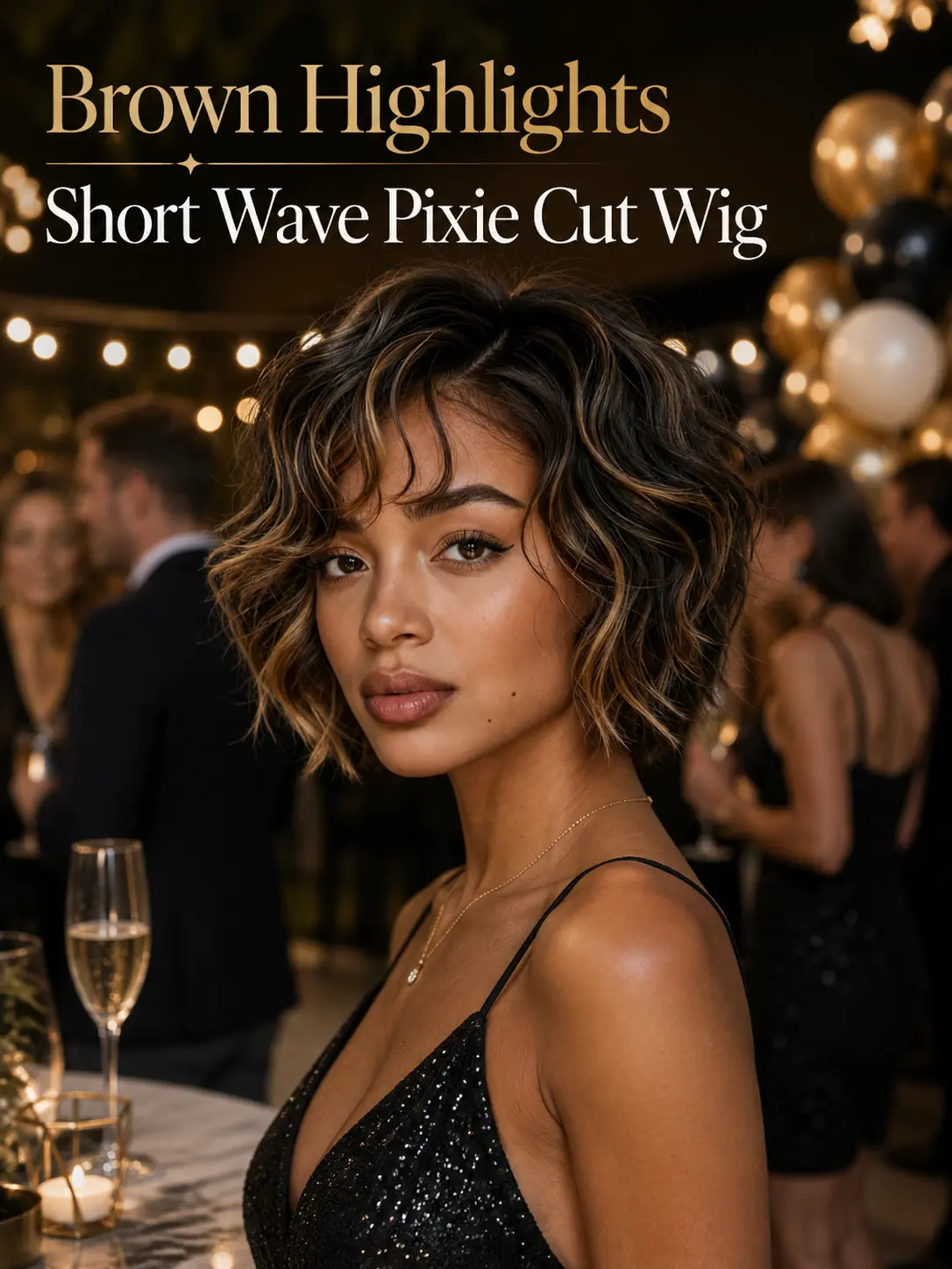 Wear and Go Wigs Short Wave Pixie Cut Wigs For Women Real Glueless Human Hair Wigs