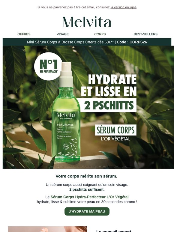 Peau hydratée en 2 pschitts ✨