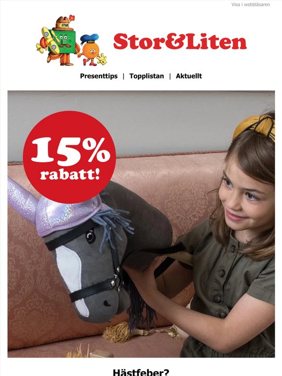 15% på hästfavoriter | 20% på utvalda båtar