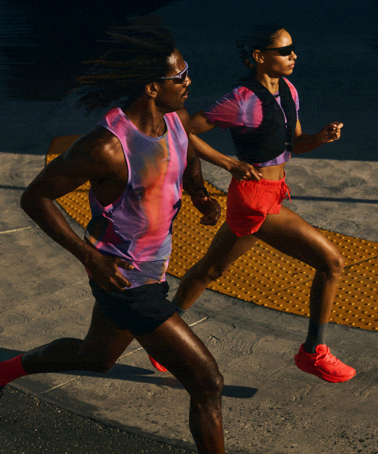 Outpace the heat.