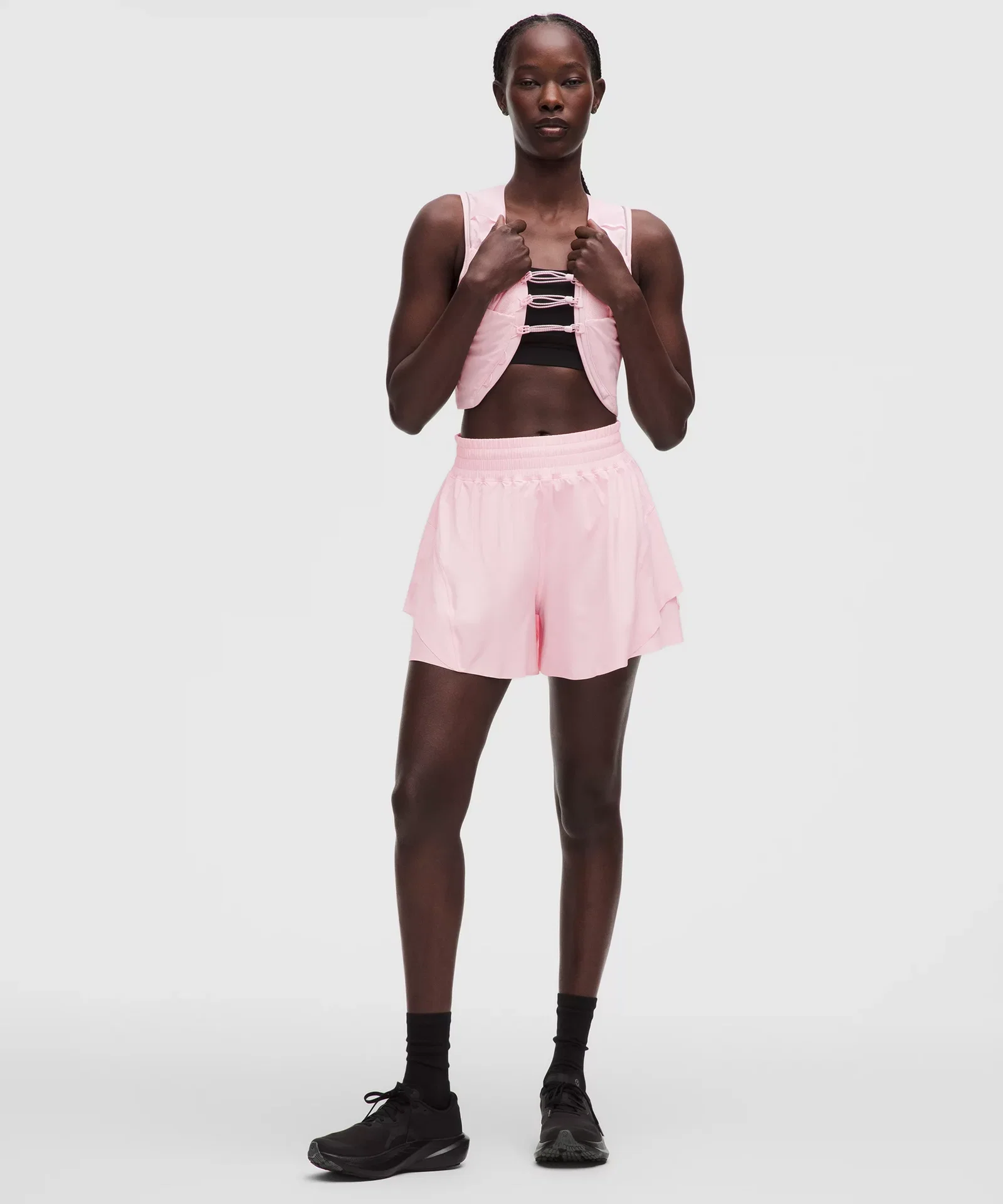 Shake It Out High-Rise Running Short 4 inches