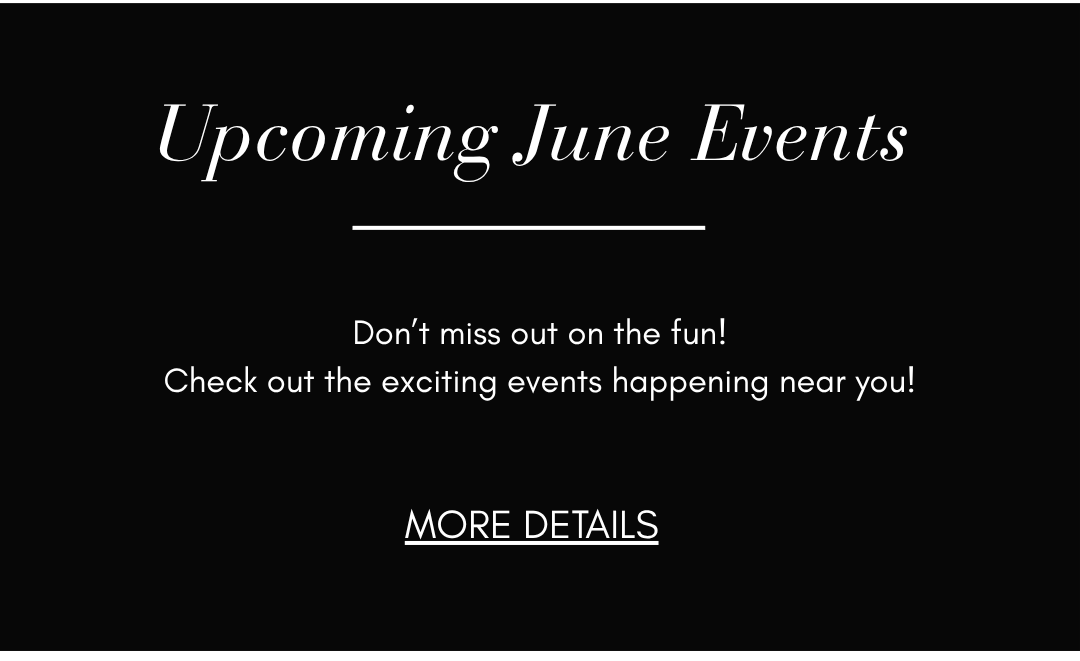 Upcoming June Events