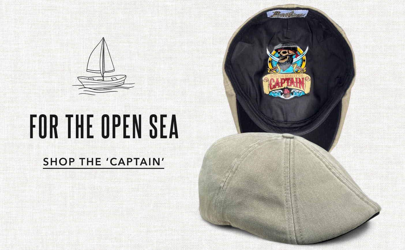 For the Open Sea Shop the 'Captain'