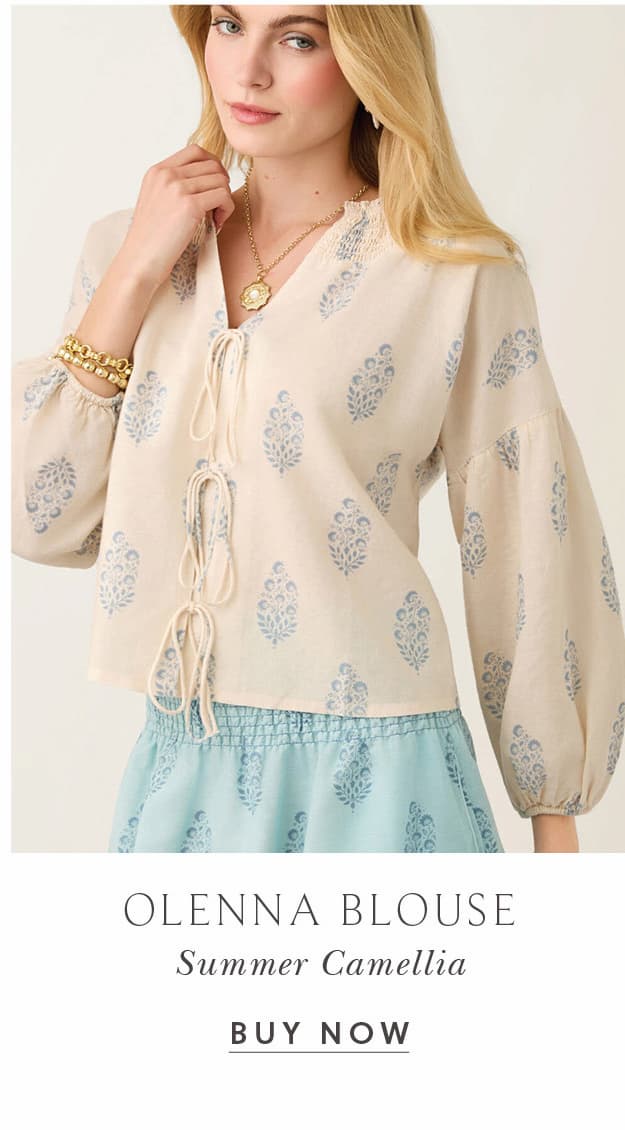 Olenna Blouse Summer Camellia