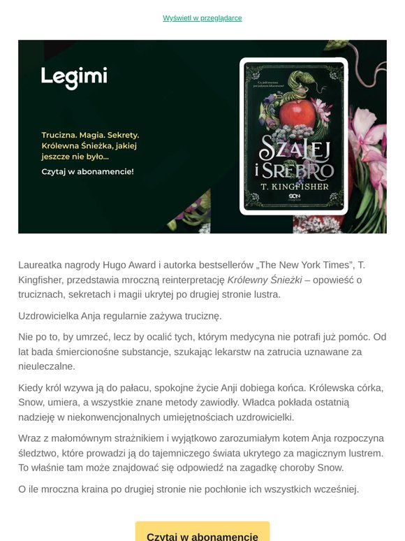 🍎 Gotowi na mroczną reinterpretację Królewny Śnieżki?