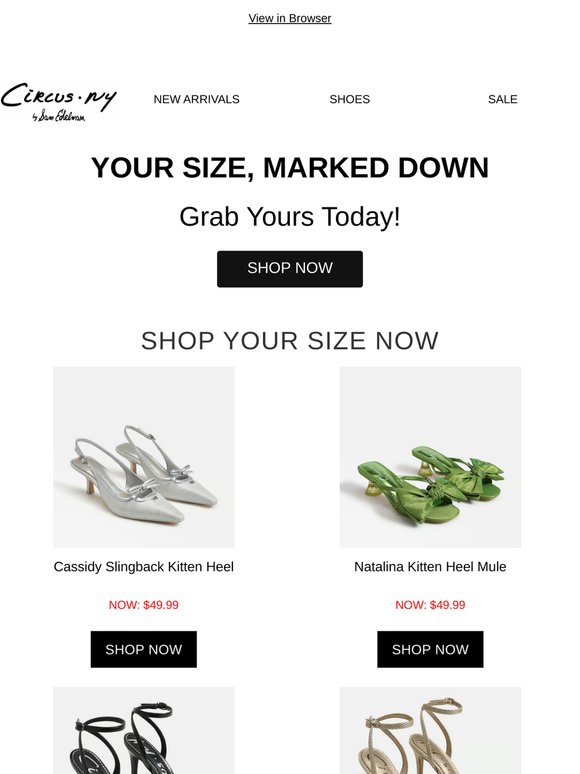Sale Finds, Your Perfect Fit