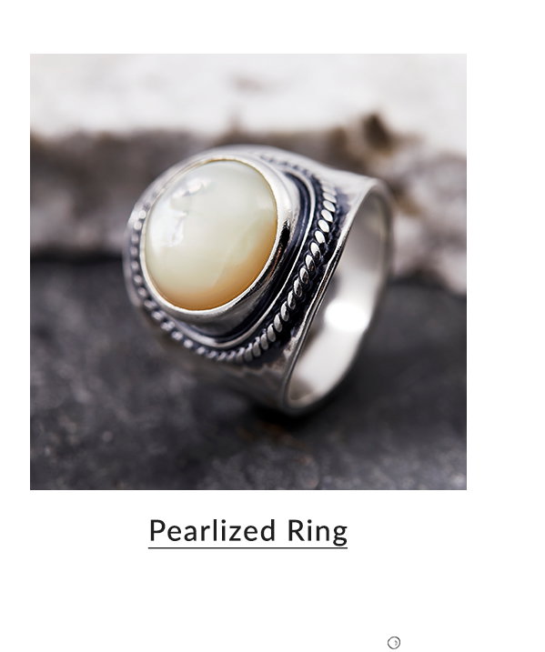 Pearlized ring